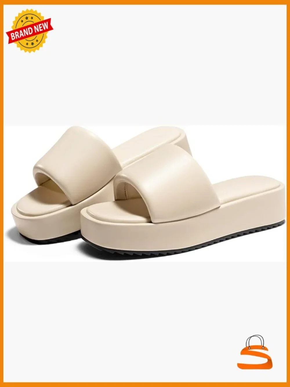 Platform Espadrille Sandals Slip On Open Toe Boho Summer Slide
